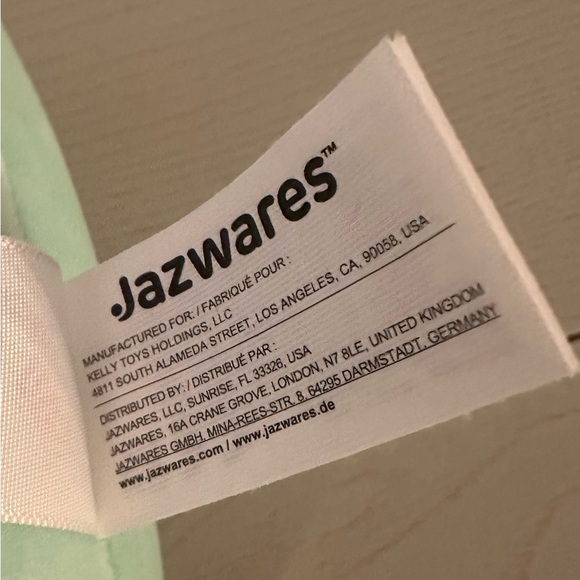 Squishmallow CORINNA the Teal Cat Valentine Hearts Headband 9” Plush Stuffed - Picture 5 of 6